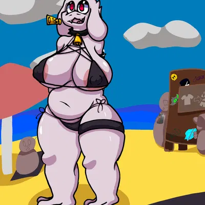 background character, toriel (undertale (series)) created by clovedex