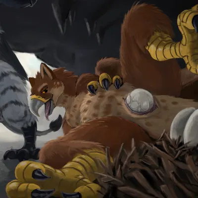 background character, yksteldus (mythology) created by reku illustration