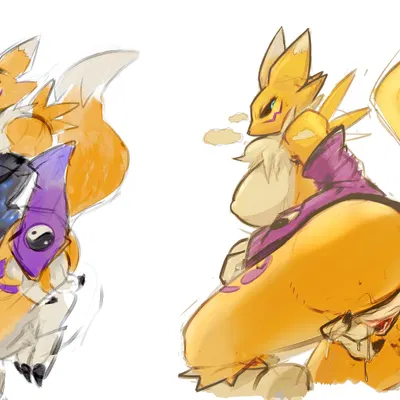 bandai namco, digimon created by darkluxia