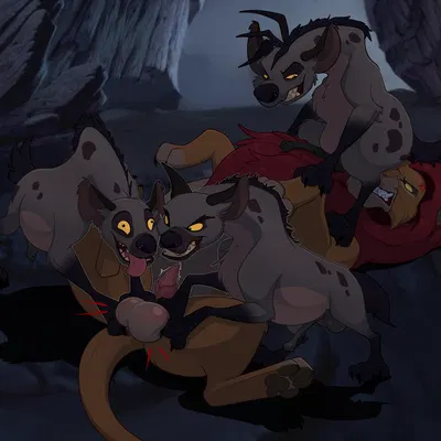 banzai (the lion king), ed (the lion king), mufasa (disney, the lion king) created by mcfan