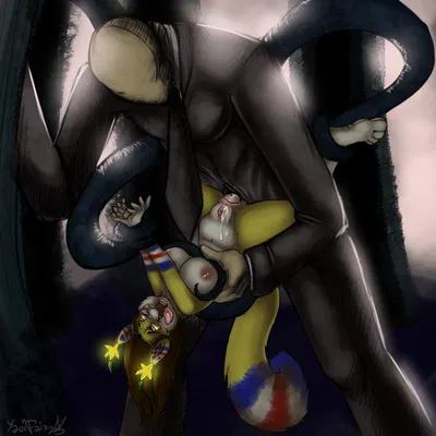 beatrix (yaoifairy), slenderman (creepypasta) created by yaoifairy