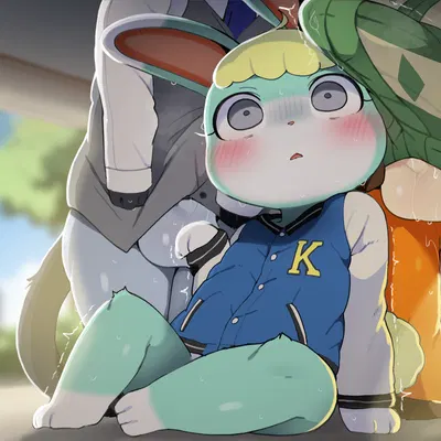 beau (animal crossing), raymond (animal crossing), sasha (animal crossing) (animal crossing, nintendo) created by dagasi