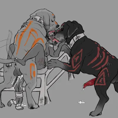 becky (knightofroses), brutus (knightofroses), caesar (knightofroses) created by dirtyhorror