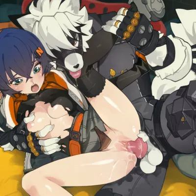 belle (zenless zone zero), von lycaon (mihoyo, zenless zone zero) created by requiemdusk