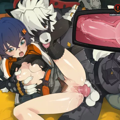 belle (zenless zone zero), von lycaon (mihoyo, zenless zone zero) created by requiemdusk