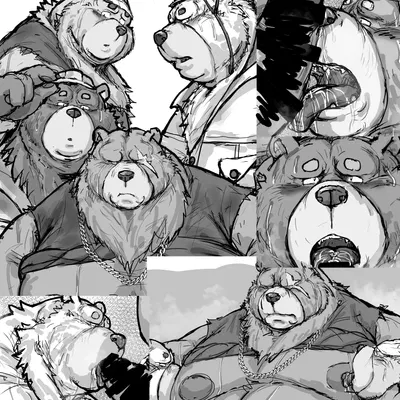 ben bigger, foreman thomas, mishka (zenless zone zero) (mihoyo, zenless zone zero) created by kotobuki