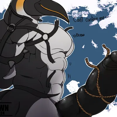 ben the penguin created by zawn