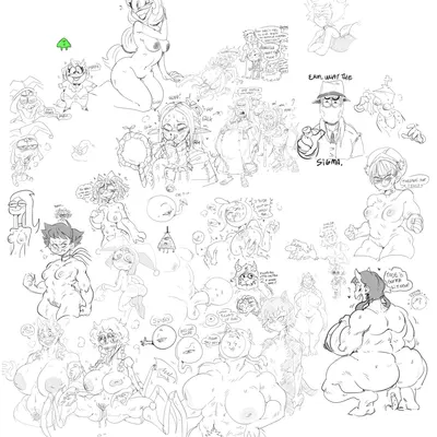 bill cipher, candace flynn, charlie morningstar (adventure time, asian mythology) created by mhdrawin