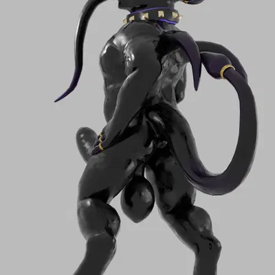 bipedal breeding demon (jackiethedemon) created by jackiethedemon