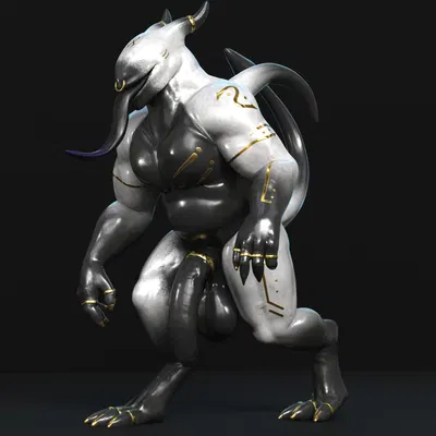 bipedal breeding demon (jackiethedemon) created by jackiethedemon
