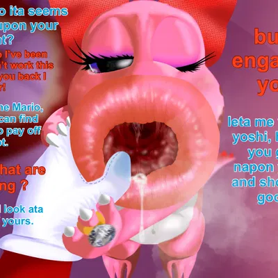 birdo (character), mario (mario bros, nintendo) created by pantyking