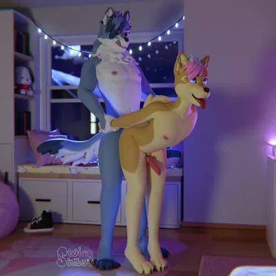 blahaj, pochacco, swing (swingshiba) (ikea) created by swingshiba