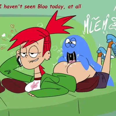 blooregard q. kazoo, frankie foster (cartoon network, foster's home for imaginary friends) created by pokachu (artist)