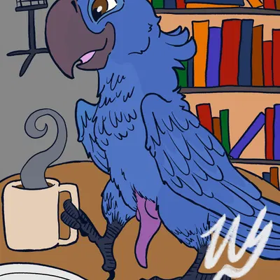 blu (rio) (20th century fox, 20th century studios) created by wyrmling (artist)