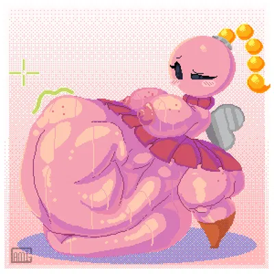 bombette (mario bros, nintendo) created by cami gz