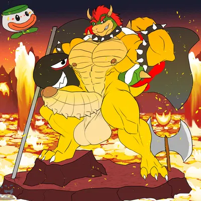 bowser (bowser day, mario bros) created by daikuhiroshiama