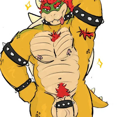 bowser (bowser day, mario bros) created by dickinoatmeal