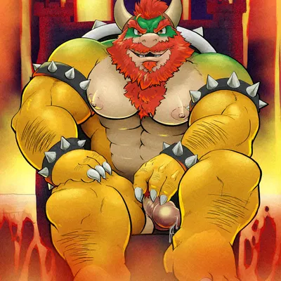bowser (bowser day, mario bros) created by koibitohw1912
