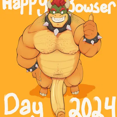 bowser (bowser day, mario bros) created by ryanburr