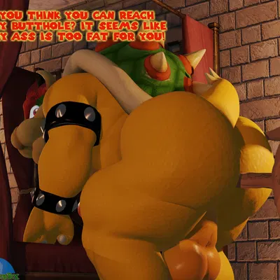 bowser (mario bros, nintendo) created by albalbalb