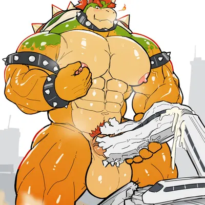 bowser (mario bros, nintendo) created by darkai