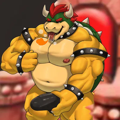 bowser (mario bros, nintendo) created by huskero