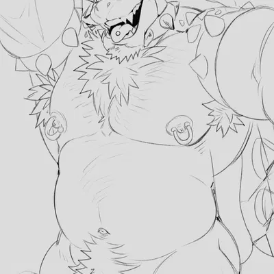 bowser (mario bros, nintendo) created by itsdhani