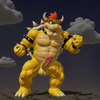 bowser (mario bros, nintendo) created by nice-ice (director)