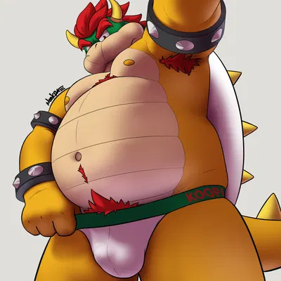 bowser (mario bros, nintendo) created by nookdae