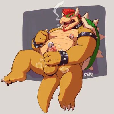 bowser (mario bros, nintendo) created by rneves 069, tusky rayan (artist)