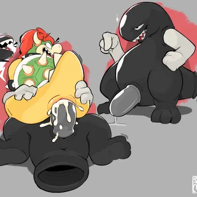 bowser (mario bros, nintendo) created by sodacaps