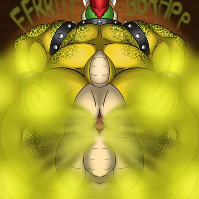 bowser (mario bros, nintendo) created by sunflower fox