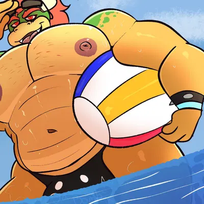 bowser (mario bros, nintendo) created by zackdadawg