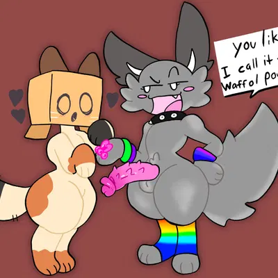 box calico (snappy snaz), waffols (mschaox) created by mschaox6