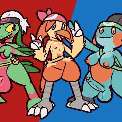 brendan (pokemon), may (pokemon) (nintendo, pokemon) created by ultilix