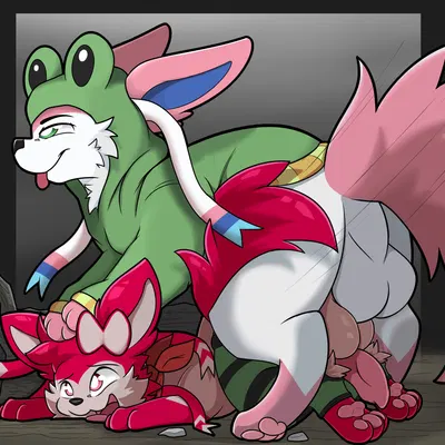 brian the sylveon, cherrysylveon (recon) (nintendo, pokemon) created by cloufy