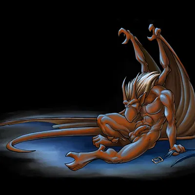 brooklyn (gargoyles) (disney, gargoyles) created by kytheraoa