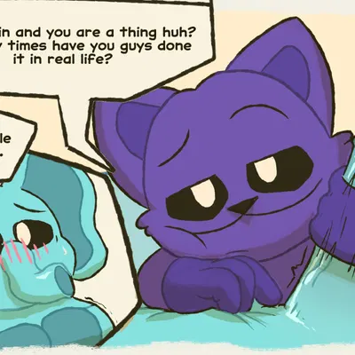 bubba bubbaphant, catnap (poppy playtime) (mob entertainment, poppy playtime) created by notsafeforwanking