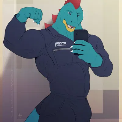 bubbagatr (nintendo, pokemon) created by fullbodywolf