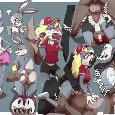 bugs bunny (looney tunes, warner brothers) created by teastuff