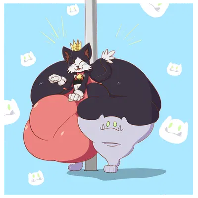 cait sith (ff7) (final fantasy, final fantasy vii) created by lewdy ludi