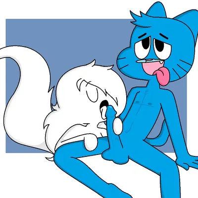 carrie krueger, gumball watterson (cartoon network, the amazing world of gumball) created by jonathanelrod