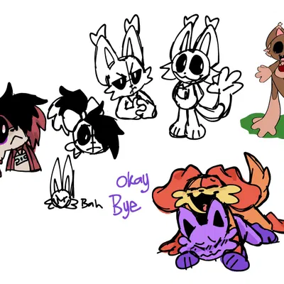 catnap (poppy playtime), dogday (poppy playtime) (mob entertainment, poppy playtime) created by pachi rizuu