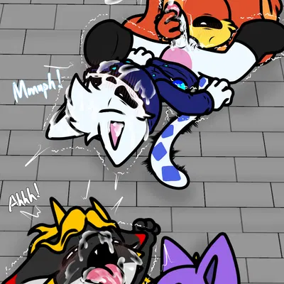 catnap (poppy playtime), dogday (poppy playtime), opstah (character) (mob entertainment, mythology) created by opstah