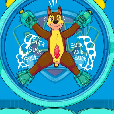 chase (paw patrol) (paw patrol) created by psycheapple