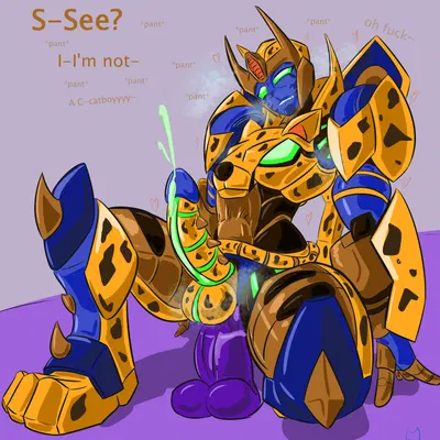 cheetor (hasbro, takara tomy) created by honooafterdark