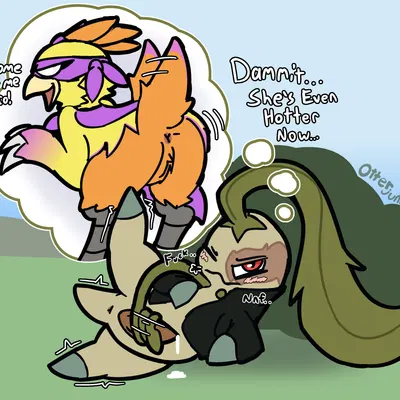 chic tendie, radagast (nintendo, pokemon) created by otterjunk