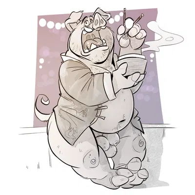 chinese new year, chinese zodiac created by dead stray bear