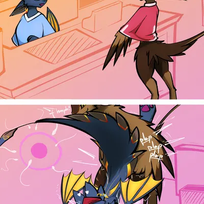 coil (overgrown lizards), sal'tec (avali) created by lodi (artist)