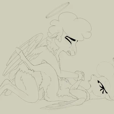 collin (helluva boss), keenie (helluva boss) (hellaverse, helluva boss) created by backlash91